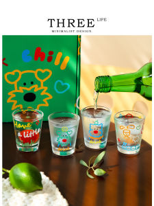 THREE LIFE | Quick Drink Shot Glass