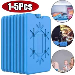 Portable Ice Pack Reusable Freezer Ice Cooling Pack Long-lasting Cooling Water Fill Box FOR Fresh Food Storage Refrigeration