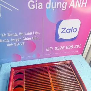 Khay trà Minh Hải size Lớn hoạ tiết Mặt Trăng bằng nhựa giả vân gỗ cao cấp bền bỉ sang trọng phòng khách cho gia chủ