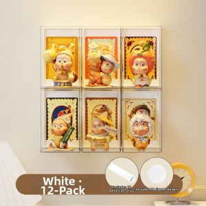 CHIJIAJIE | Wall-mounted Transparent Display Shelf For Blind Box Figurines