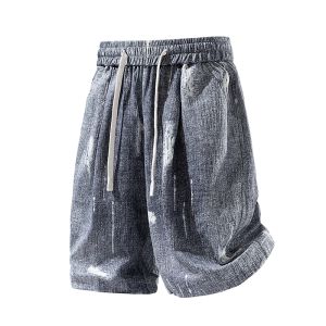 Paul Frank | Quần Short Mỏng Thoáng Hơi Đai Dây Mùa Hè Thời Trang