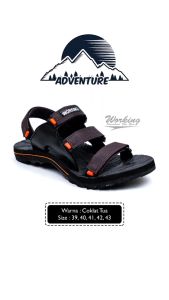 Working Sneakers For You Sendal Slop Gunung Pria Montage Size 39-43