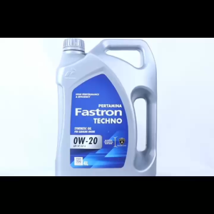 Pertamina Fastron Techno SAE 0W-20 4 Liter API SP/GF-6 Oli Mobil Mesin Bensin Pelumas Synthetic Original