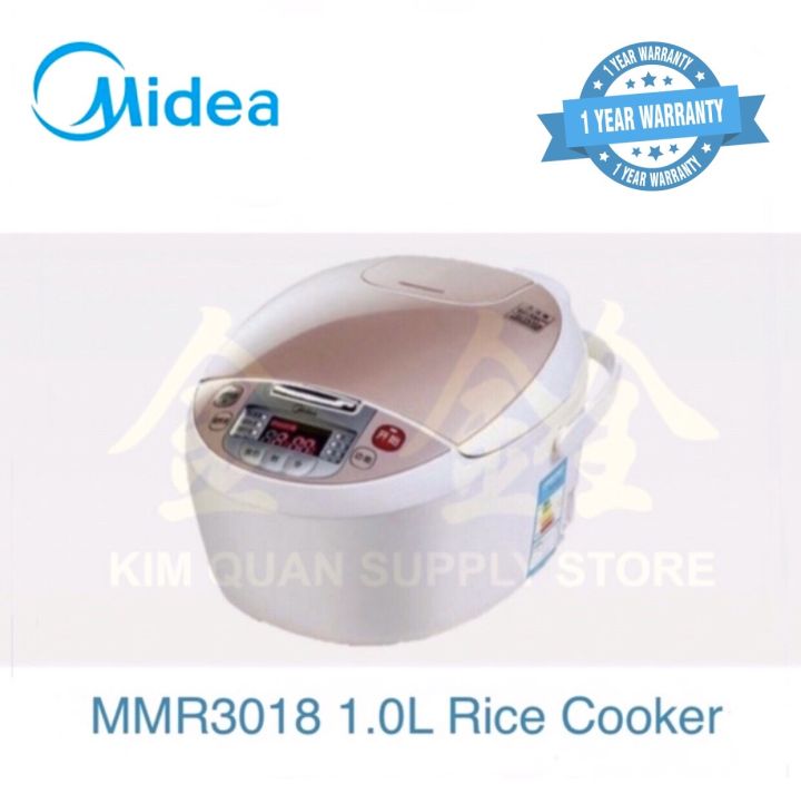 Midea 1.0L Digital Smart Fuzzy Logic Rice Cooker MMR3018 MMR 3018