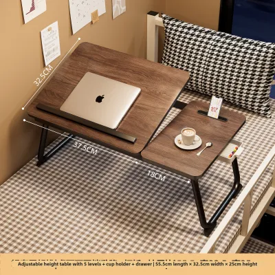 YIJIADA | Adjustable Foldable Bed Table Laptop Stand Reading Writing Desk