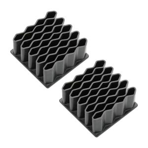 Multifunctional Medicine Cream Storage Box Desktop Organizer Small Tube Shape Medication Rack Simple Design Plastic Material