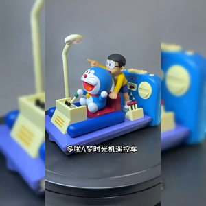 Doraemon Time Machine Remote Control Car Toy Boy Children Birthday Gift