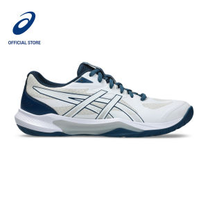 ASICS Men GEL-TACTIC 13 Indoor Court Shoes in White/Mako Blue