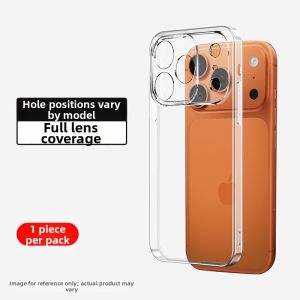 YUNMANFENG | Drop-resistant Full-body Clear Phone Case for iPhone 17 Pro and 17 Pro Max