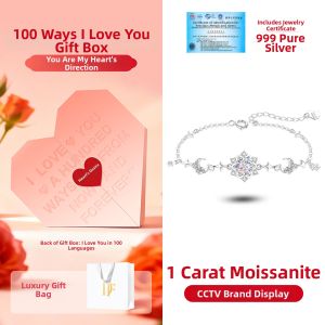 East Beauty | Gift for Girl Friend Wife Silver Bracelet 999