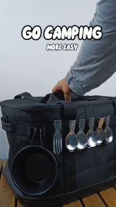 UtanKing™ Large Outdoor Camping Storage Bag Foldable Big Capacity Tools Bags Camp Travel Picnic Beg Bottom Waterproof