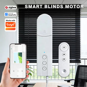 WiFi Smart Curtain Motor Zigbee Electric Roller Blinds Driver Works with Smart Life APP
