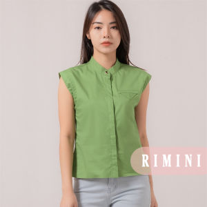 RIMINI - Atasan Wanita Blus Holiday Katun Tanpa Lengan XS-XL - Carniah Top 85616