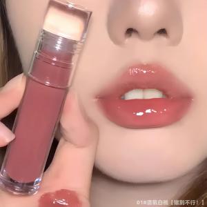 Son Môi Trong Suốt Miro Dạng Lì Dưỡng Ẩm Không Dính Cốc Son Môi Dạng Lì Màu Hồng Tự Nhiên Cho Phụ Nữ Hàng Ngày