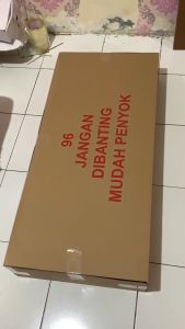 Bak Cuci Piring Sink Wastafel Stainless Steel 96 cm KOMPLIT Slang Pembuangan + Kran Angsa Fleksibel Jumbo