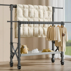 Foldable Indoor Outdoor Adjustable Drying Rack