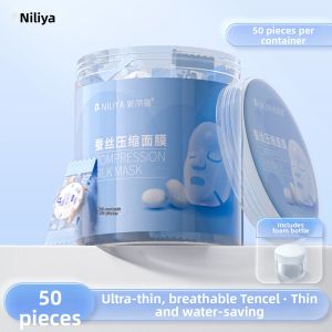 NILIYA | Hydration Facial Compress Mask Sheet Disposable Ultra-thin Can Silk