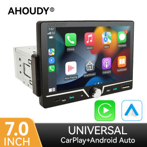 7 inch Car Radio Stereo 1 Din Universal Multimedia MP5 Player FM Aux Touch Screen USB Bluetooth HD video