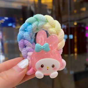 Thickened Hair Ties for Women And Children Sanrio Kurokos High Elasticity Bun Hair Bands Korean Style Fashion Accessories