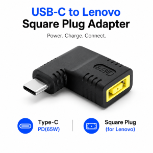 65W GaN PD Fast Charger USB-C Power Adapter Interchangeable Plug For MacBook Pro Air Lenovo Laptop Portable Travel Charger
