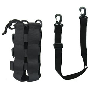 Tactical Molle Water Bottle Pouch Bag Military Outdoor Travel Hiking Drawstring Water Bottle Holder Kettle Carrier 0.3L - 0.8L