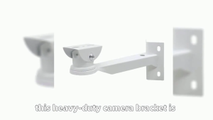 Giá đỡ camera quan sát nhôm hợp kim 29cm giá vịt xoay đa hướng lắp tường/lắp cột góc tường tương thích Hikvision Dahua