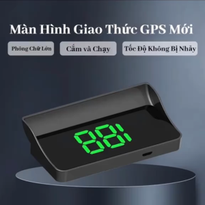 Màn Hình HUD GPS Ô Tô Hiển Thị Tốc Độ Kỹ Thuật Số – Đồng Hồ HUD Kính Lái Cấp Nguồn Qua USB