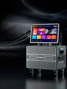 HUABAO | Outdoor and Home Karaoke Speaker System with Display and Song Selection