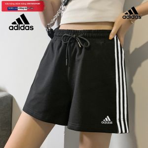 adidas | Quần Short Nữ Ba Sọc Cho Chạy Bộ và Tập Luyện Thoáng Khí