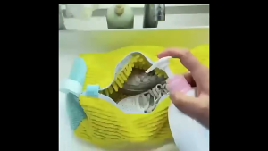 [SG Ready Stock] Washing Machine Shoe Washing Bag Shoe Bag Washing Machine Shoe Health Care Bag Reusable Shoe Washing Bag A lazy persons magic tool