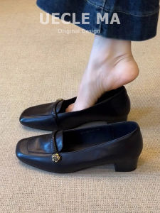 MASHUJIA | Slip-on Comfortable Soft-soled Square Toe Loafer
