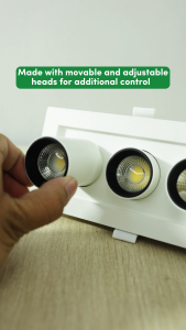 OMNI LED Recessed Rectangular Spot Ceiling Downlight - LLRC-30D