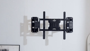 SG stock 86-150 inch TV bracket max loading 420KG SPEEDSMOUNT double arm full motion mount super slim