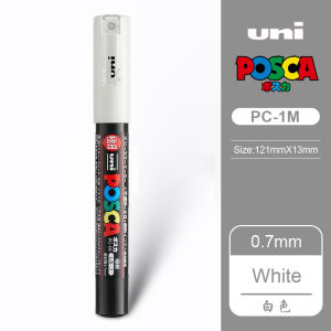 Japan UNI Posca Marker Pen Acrylic Paint Acrylic Paint Pen Marcadores PC-1M 3M Art Supplies Stationery Painting Graffiti