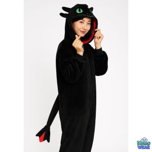 ชุดนอนคิกุรุมิผู้ใหญ่ ลายมังกรเขี้ยวกุด Light Fury – ชุดนอนฮู้ดนุ่ม คอสเพลย์อนิเมะน่ารัก ชุดลำลองใส่ในบ้าน ผู้ชาย ผู้หญิง ผ้านุ่มฟู ของขวัญ S-XL