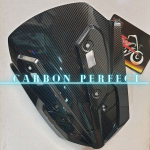 Cover dudukan visor nmax new karbon wtp celup import ZORO