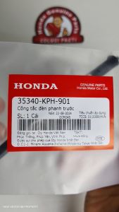 Switch Rem Depan Karisma Switch Assy FR Stop KPH Original Vietnam 35340-KPH-901