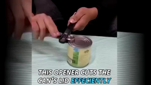 Can Opener Manual with Smooth Edge Steel Bottle Opener Tin Opener Stainless Steel Kitchen Tool