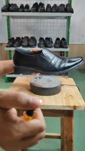 Crocodile Sepatu Pantofel Pria Kulit Formal Dinas Kerja Kantoran Resmi Hitam - Model Terbaru dan Elegan (REAL PICTURE)