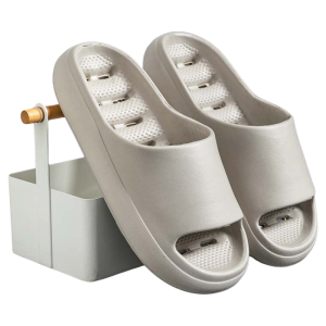 2025 New Men Women Bathroom Slippers Anti Slip Odor Resistant Indoor Summer Open Toe Shower Room Home Comfortable Sandals