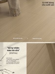 BEIQIVI | Sàn Gỗ Thông Minh 3 Lớp Chống Nước Cho Sưởi Dưới Sàn 15mm