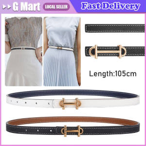 Genuine Leather Belts for Women Dress Jeans Golden Pin Buckle Female Belt Luxury Famous Brands Womens Belt Fashion Black
