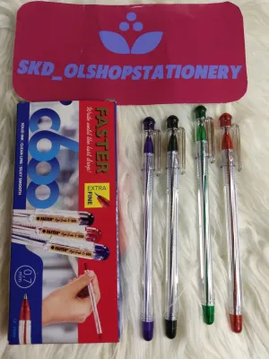 pulpen bolpoin pen pena Faster C 600 ( 12 pcs)