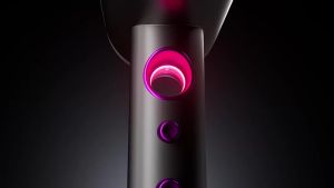 New Quick Drying Hair Dryer With Led Light Blue Light Negative Ion Hair Care Fan Home Hair Salon Hair Dryer US/EU/UK Plug