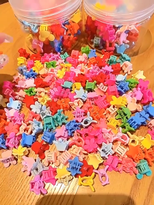 Ốc kẹp tóc trẻ em kẹp tóc dễ thương cho bé gái phụ kiện tóc không gây tổn thương hoa tóc trang trí tóc kẹp tóc nhỏ