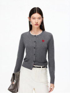 Vero Moda | Áo Sweater Pha Len Mới Thu Đẹp có Thêu Hình Tim