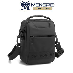 MENSPE Men’s Bags Mini Waist Bag Fashion Shoulder Bag Cross Body Bag Messenger Bag Large Capacity Sling Bag Casual Bag Men Fashion Waterproof for Sport Street Travel Outdoor