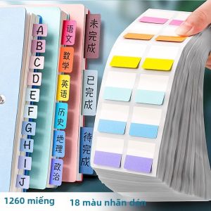 YGYP | Ghi Chú Dán Màng Trong Suốt Cho Học Sinh