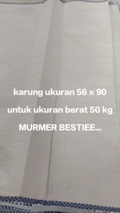 Karung Beras 50Kg isi 25,Karung ukuran 56x90,Karung Padi 50Kg,karung Putih,Karung Gula