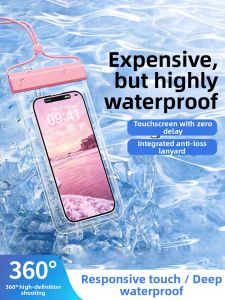 COLORFUL SUMMER DRESS | Waterproof Phone Pouch for Swimming and Diving with Touch Screen Function